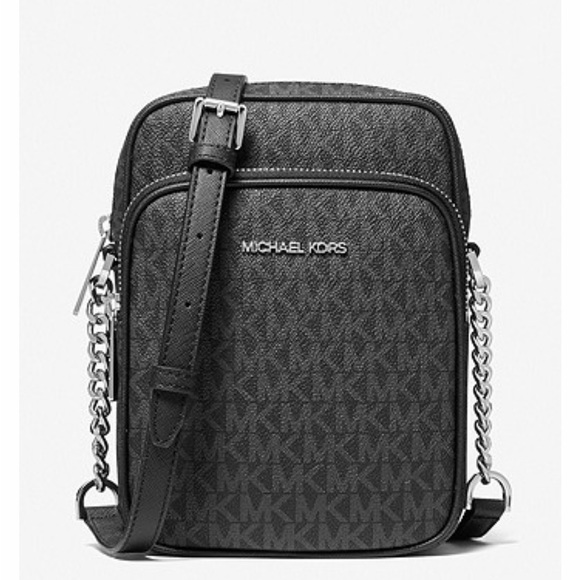 MICHAEL KORS
Jet Set Travel Medium Logo Crossbody Bag Black signature color - Picture 1 of 4
